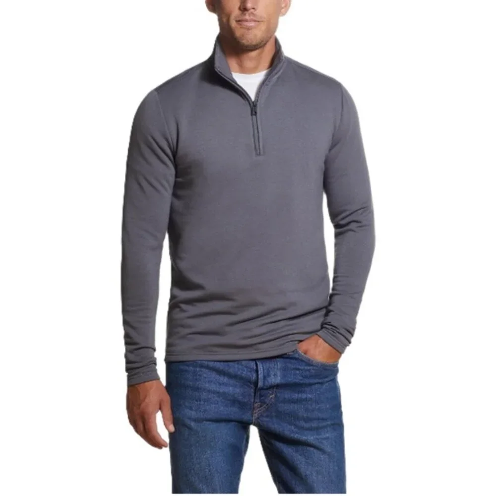 Weatherproof Vintage Men's Long-Sleeve Quarter-Zip Fleece Sweater